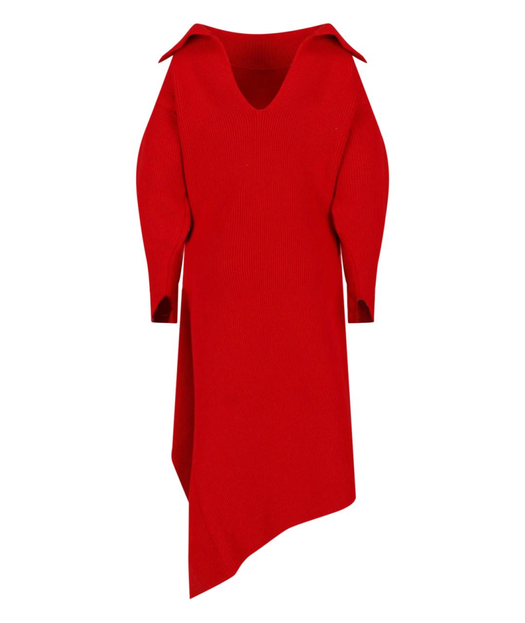 GIVENCHY Красное шерстяное вечернее платье, фото 2