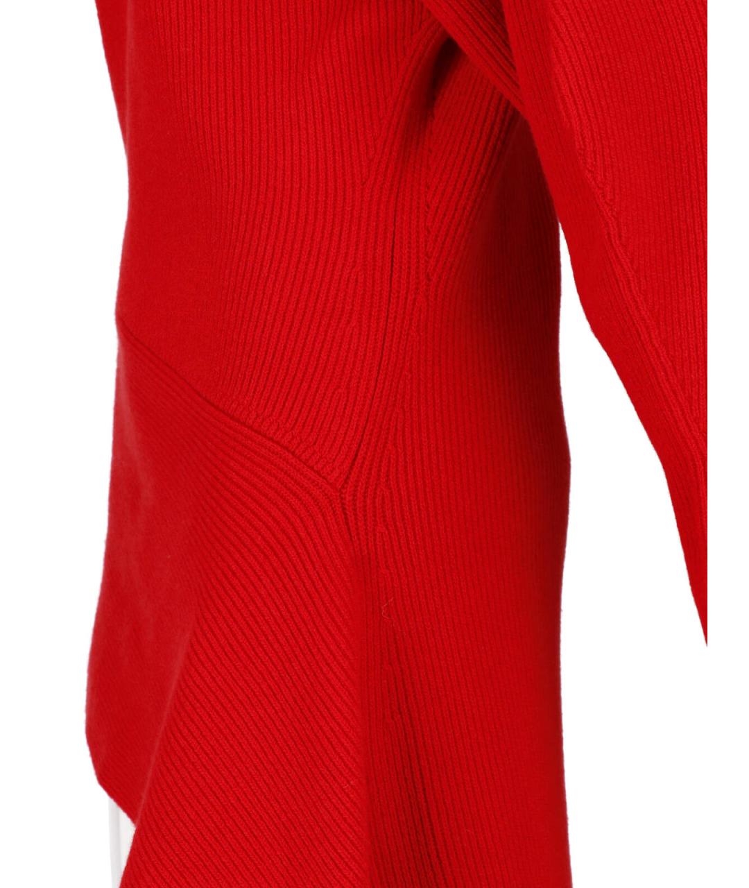 GIVENCHY Красное шерстяное вечернее платье, фото 3