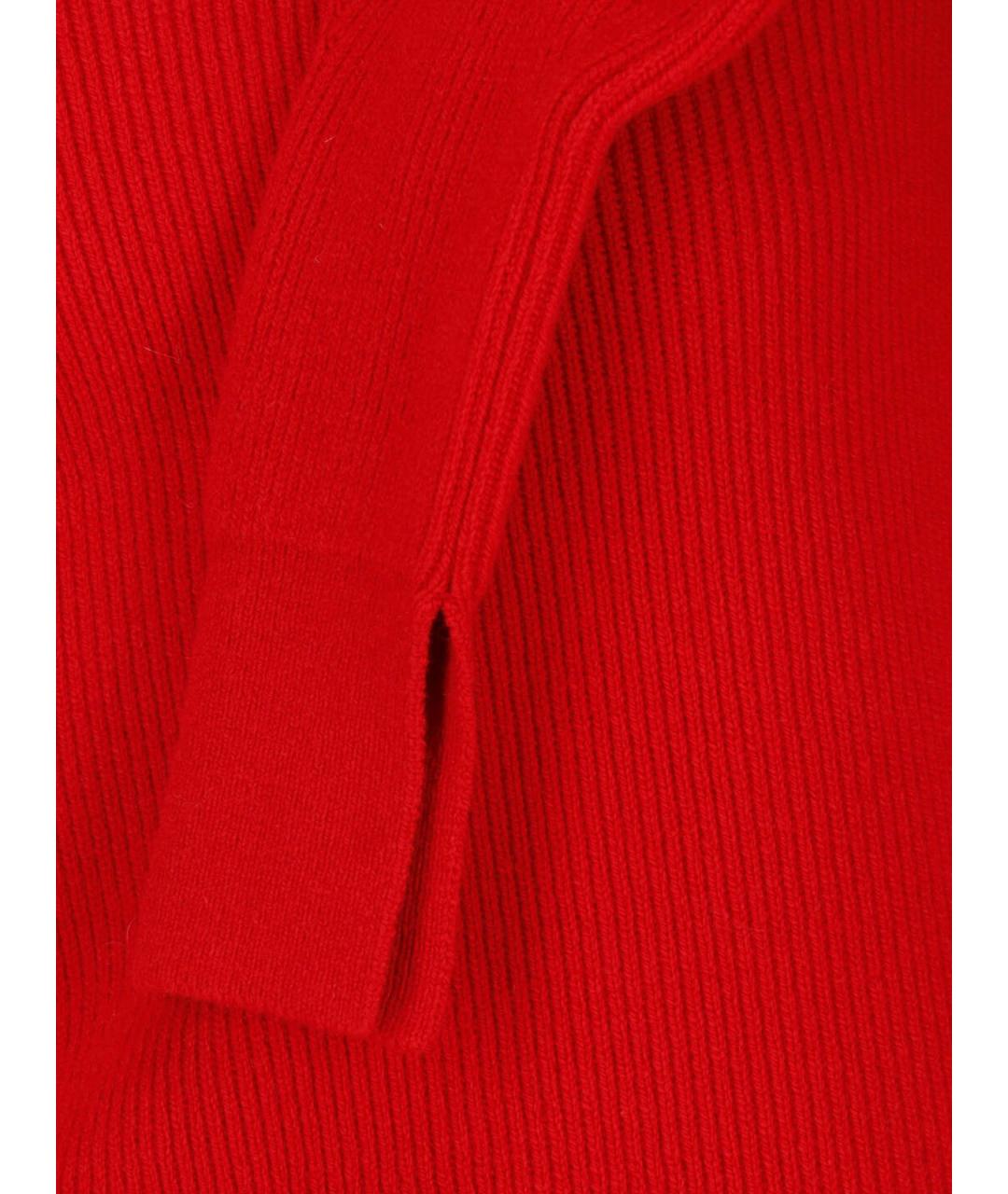 GIVENCHY Красное шерстяное вечернее платье, фото 5