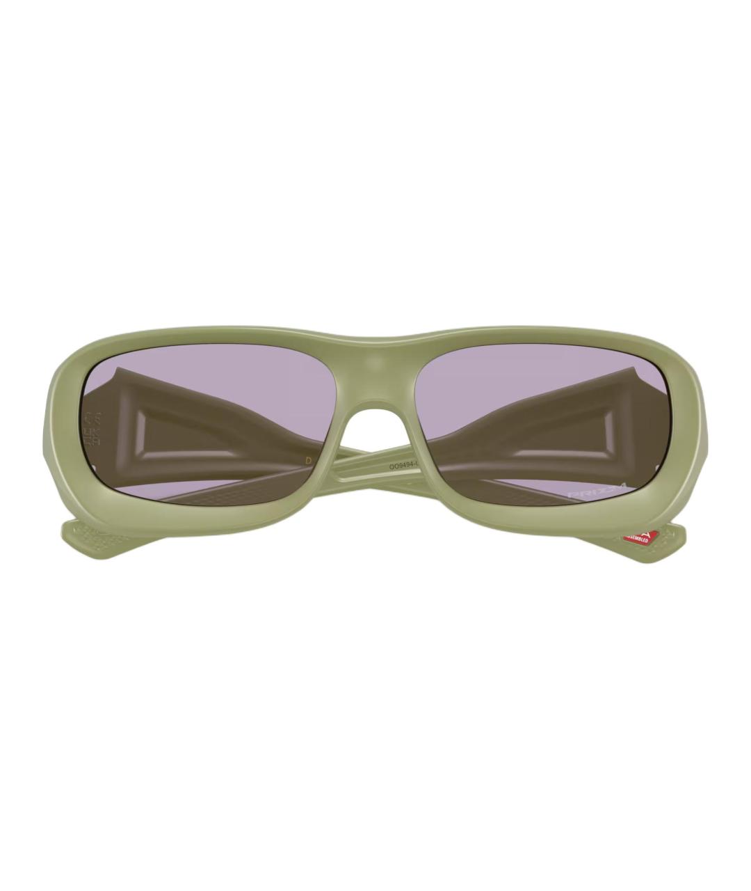 OAKLEY Зеленые пластиковые солнцезащитные очки, фото 5