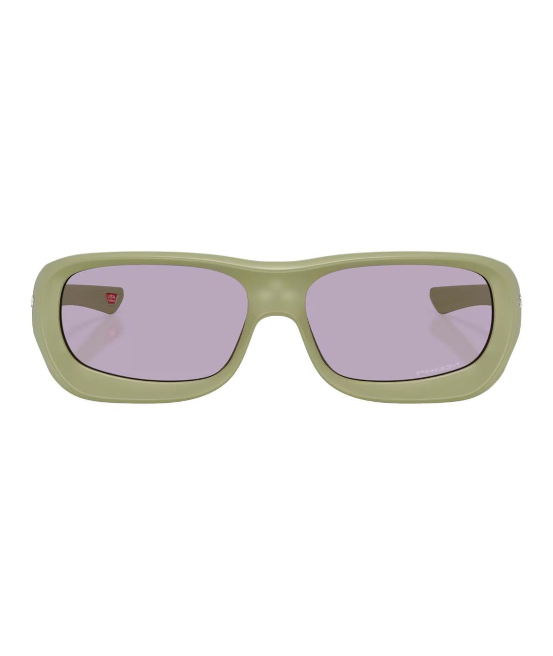 OAKLEY Зеленые пластиковые солнцезащитные очки, фото 2