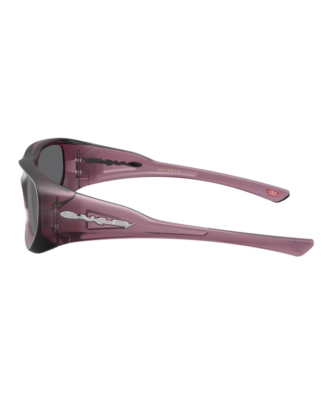 OAKLEY Фиолетовые пластиковые солнцезащитные очки, фото 3
