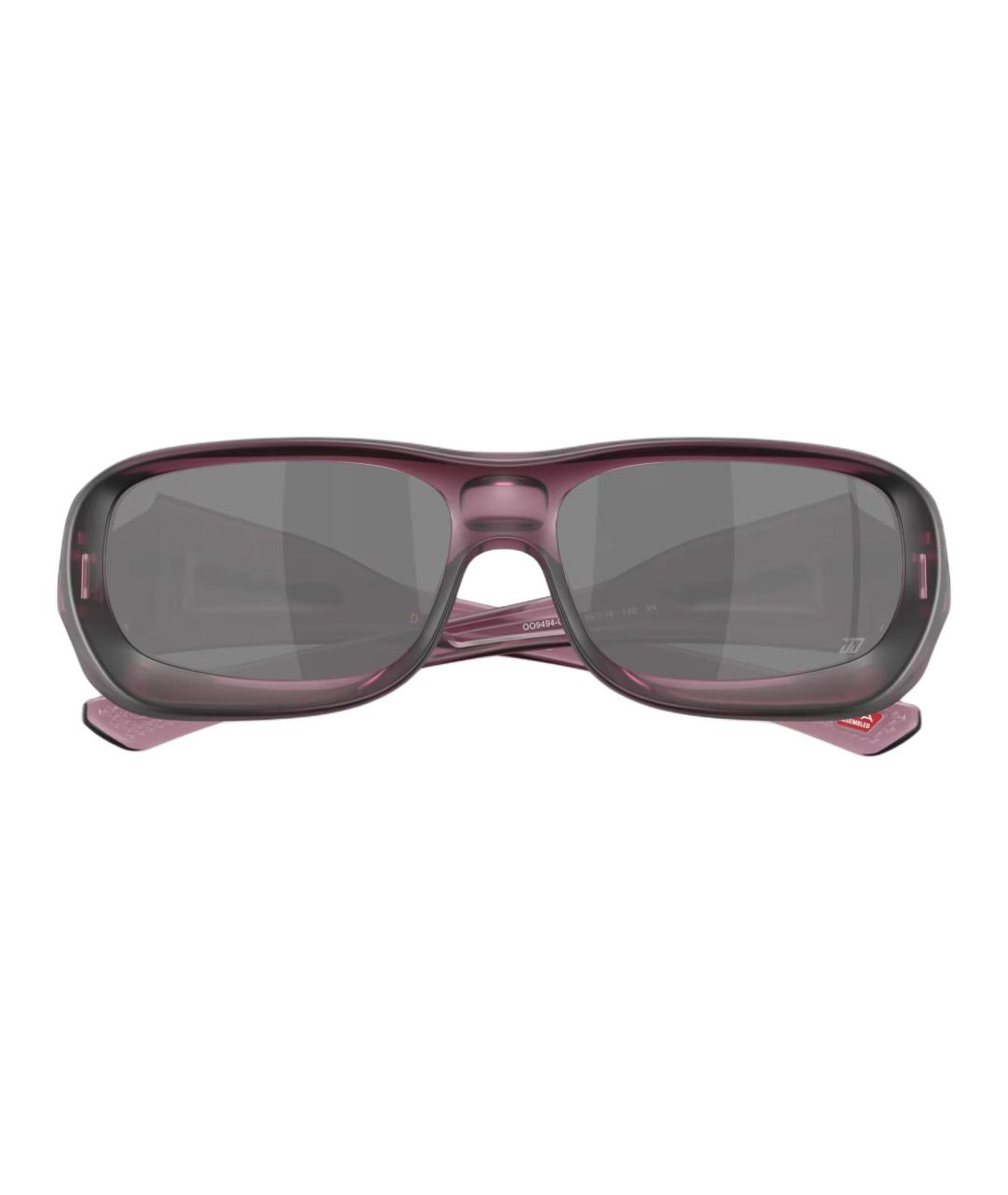 OAKLEY Фиолетовые пластиковые солнцезащитные очки, фото 5