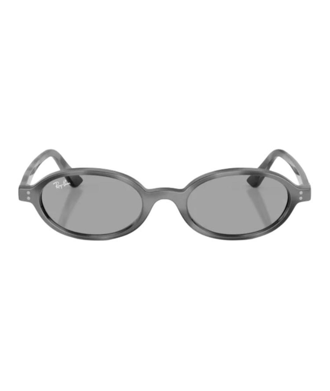 RAY BAN Серые пластиковые солнцезащитные очки, фото 2