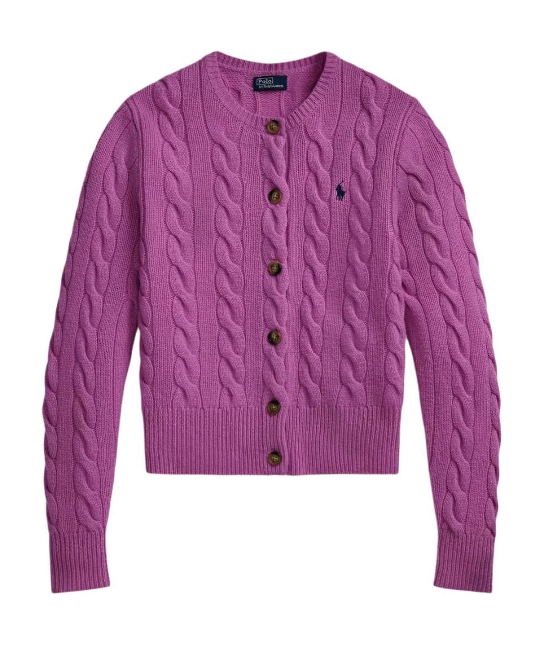 POLO RALPH LAUREN Розовый кардиган, фото 1