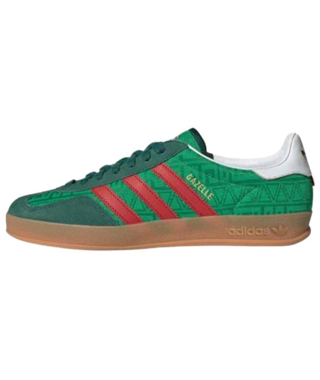 ADIDAS Зеленые низкие кроссовки / кеды, фото 2