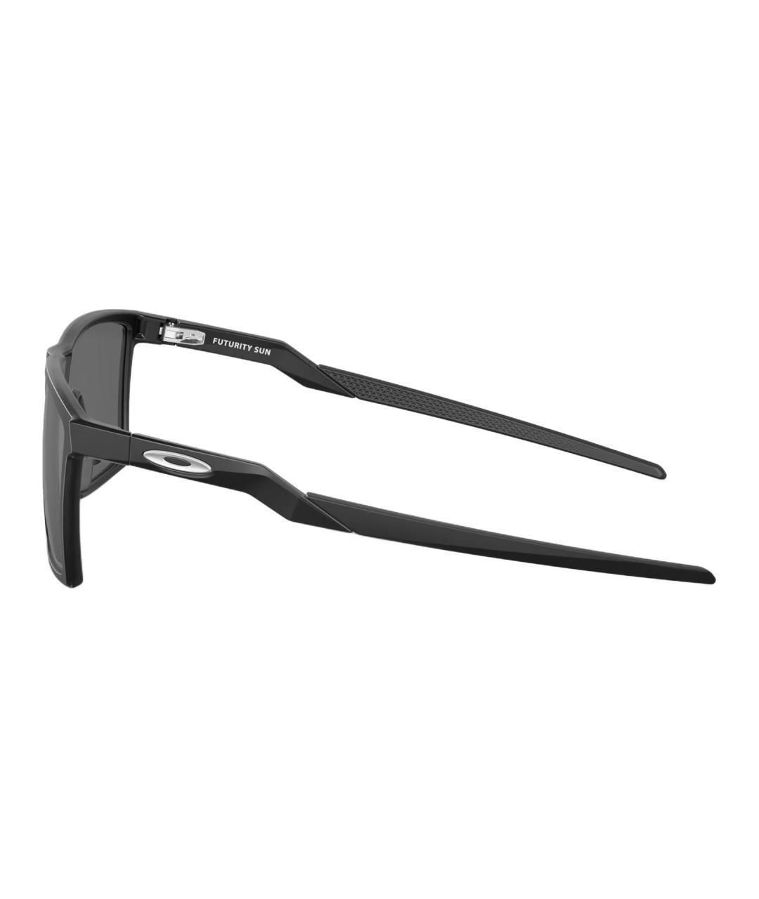 OAKLEY Черные пластиковые солнцезащитные очки, фото 3