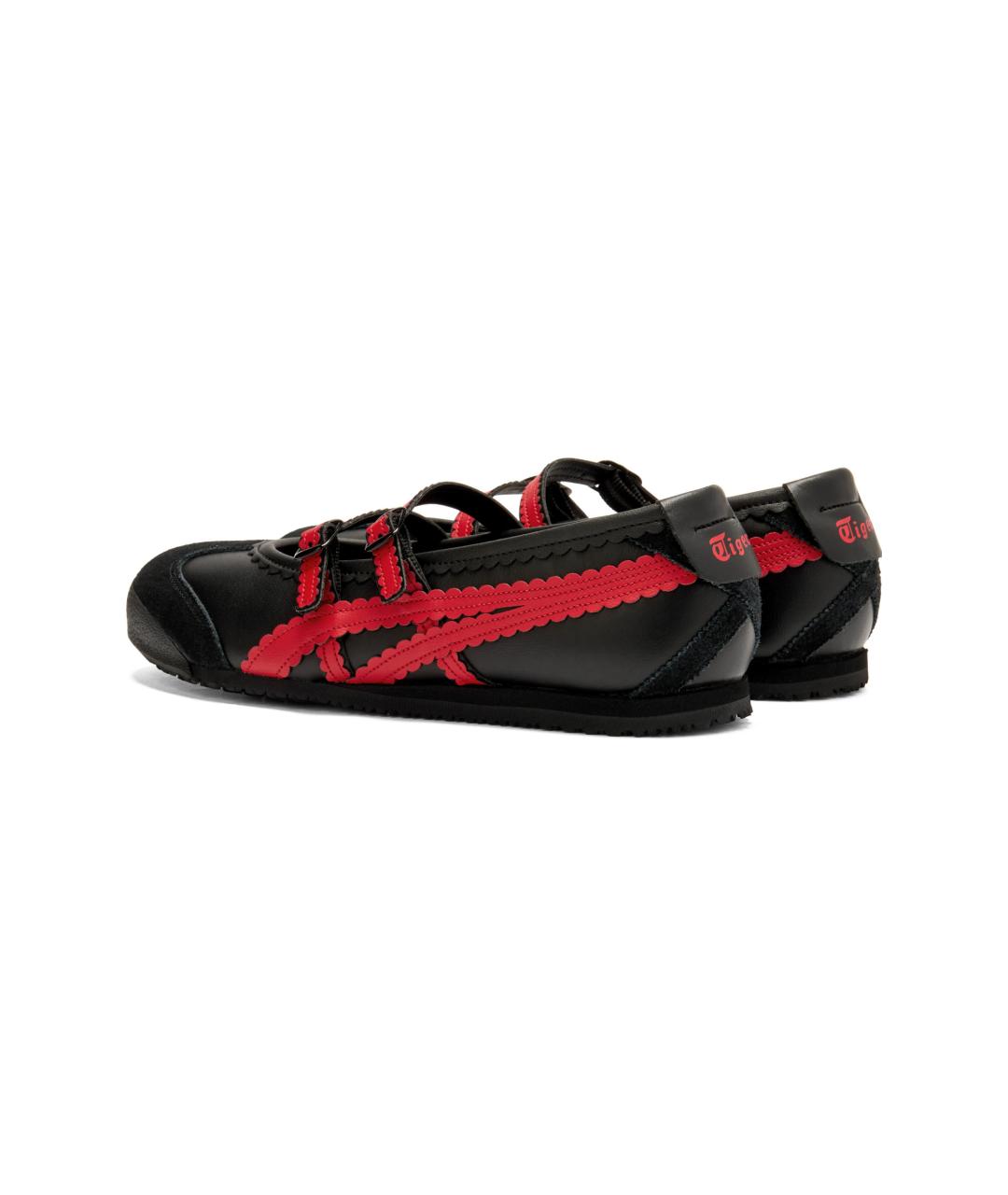 ONITSUKA TIGER Черные кожаные туфли, фото 4