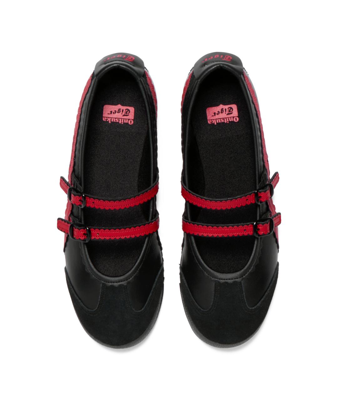 ONITSUKA TIGER Черные кожаные туфли, фото 5