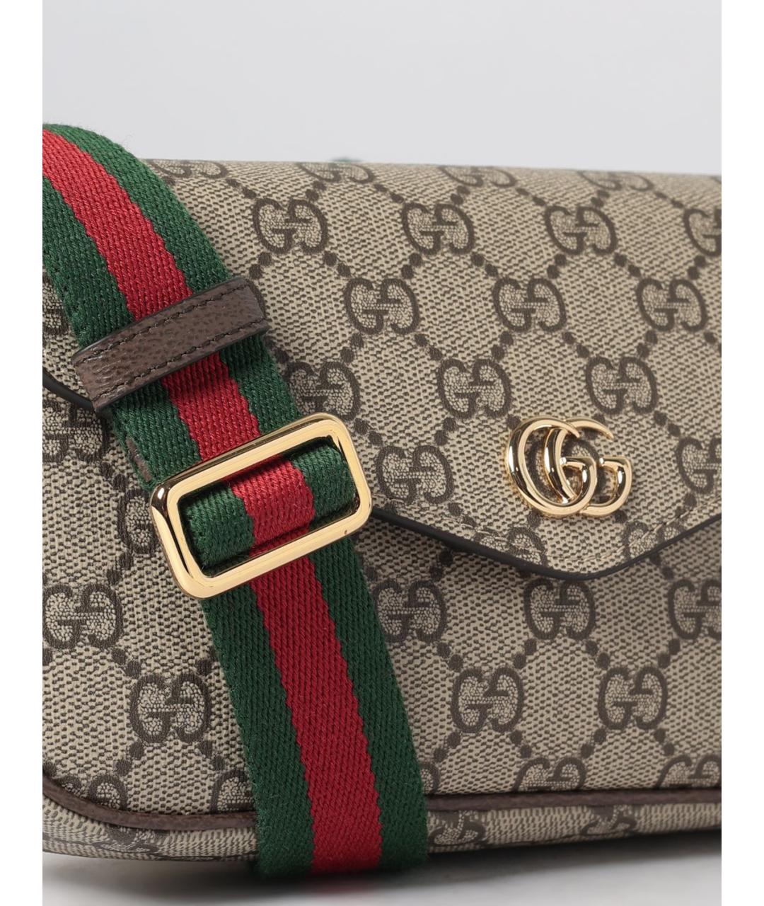 GUCCI Бежевая сумка через плечо, фото 3