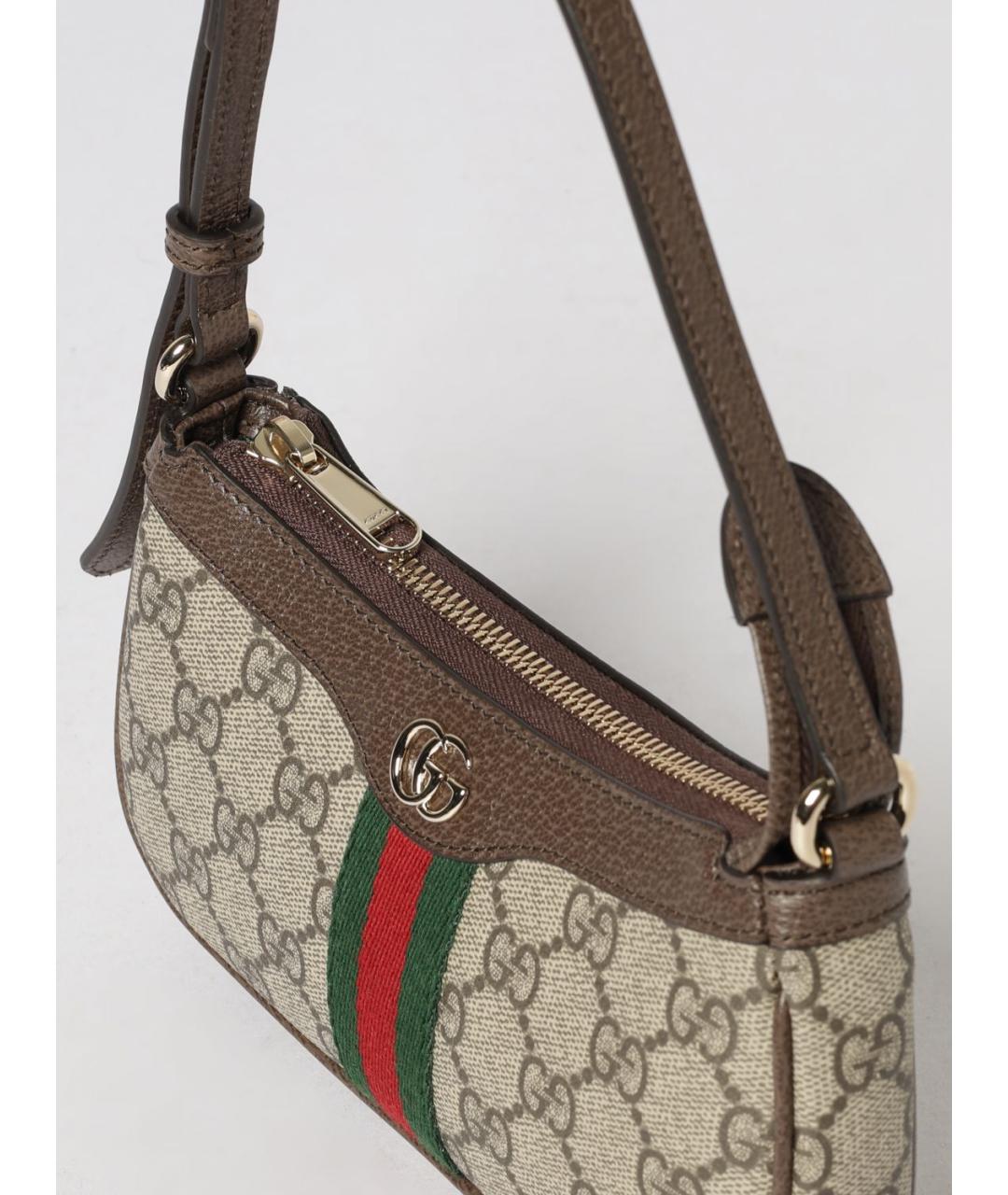 GUCCI Бежевая сумка через плечо, фото 4