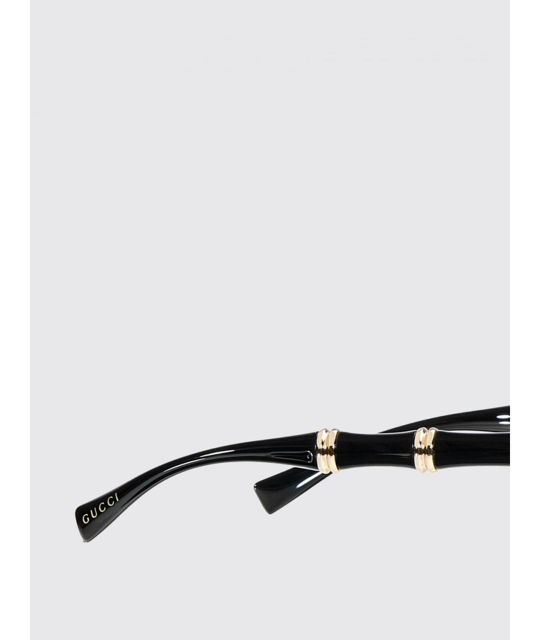 GUCCI Черные пластиковые солнцезащитные очки, фото 3