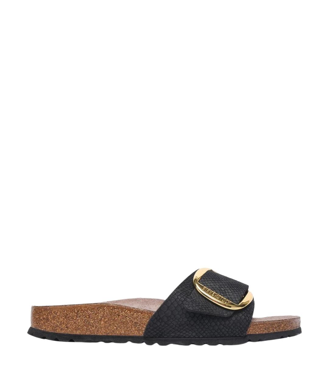 BIRKENSTOCK Черные шлепанцы, фото 1