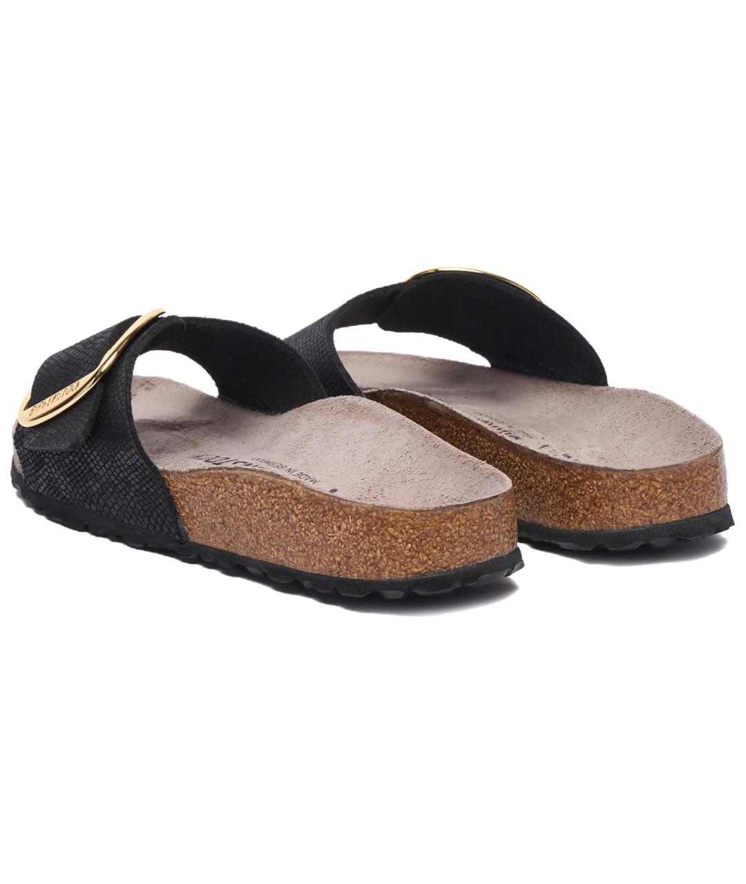 BIRKENSTOCK Черные шлепанцы, фото 5