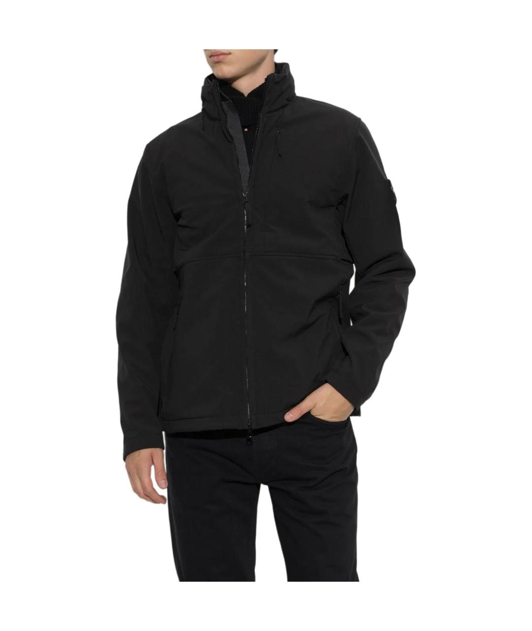 STONE ISLAND Черная куртка, фото 2