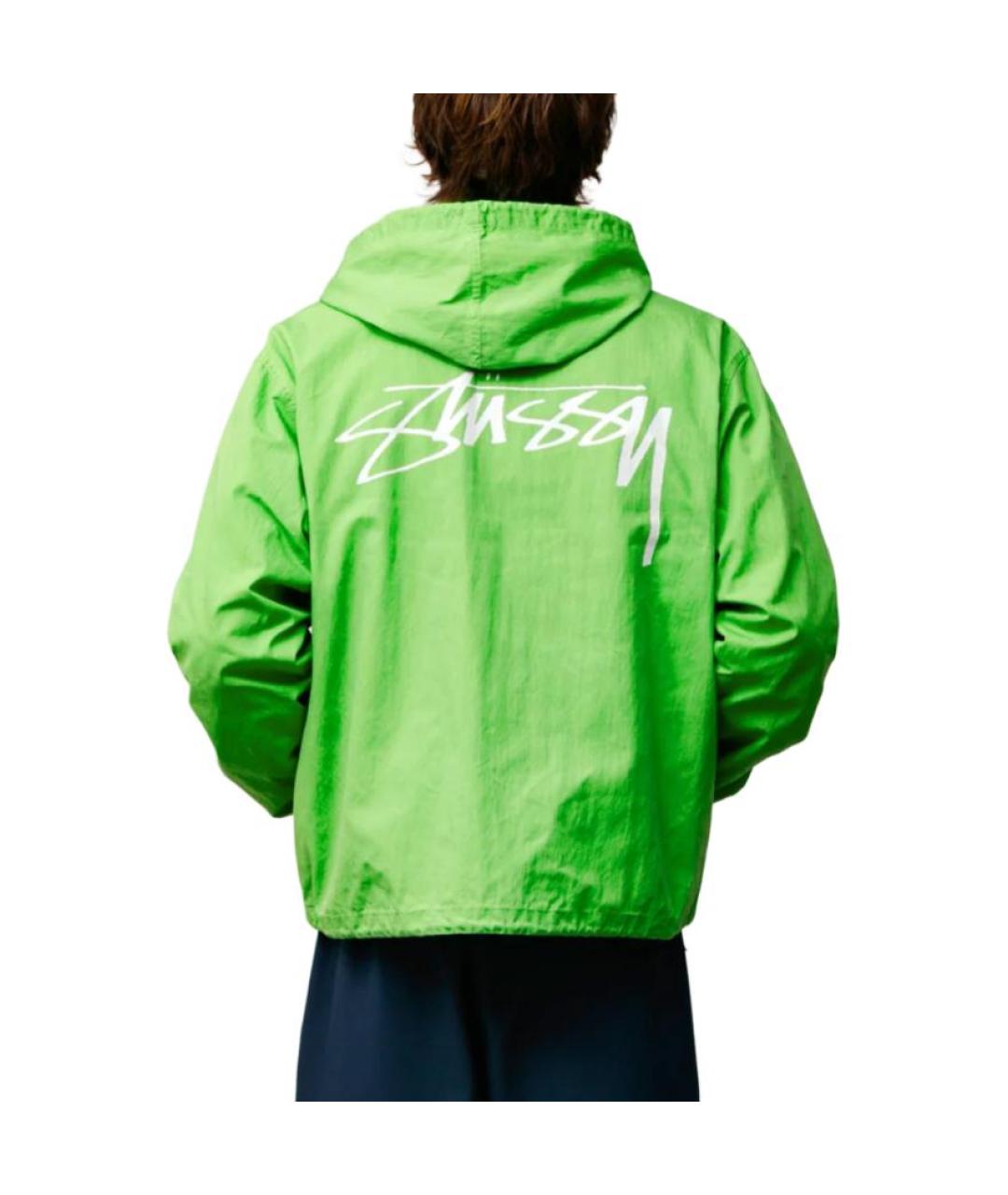 STUSSY Зеленая куртка, фото 5