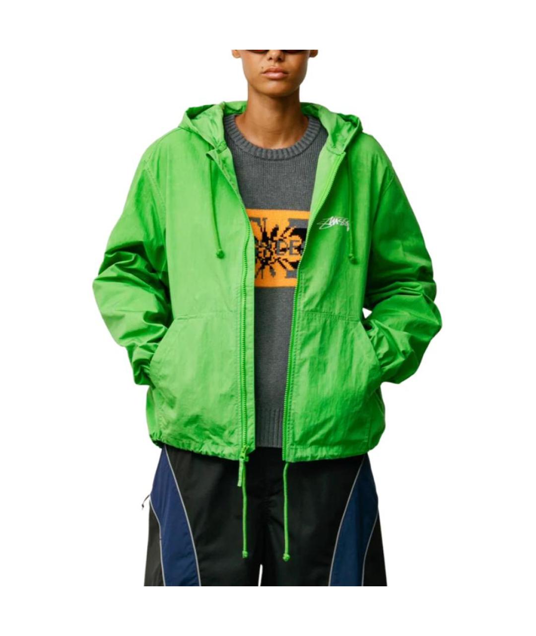 STUSSY Зеленая куртка, фото 4