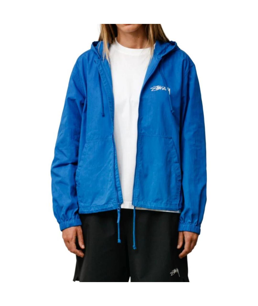 STUSSY Синяя куртка, фото 4