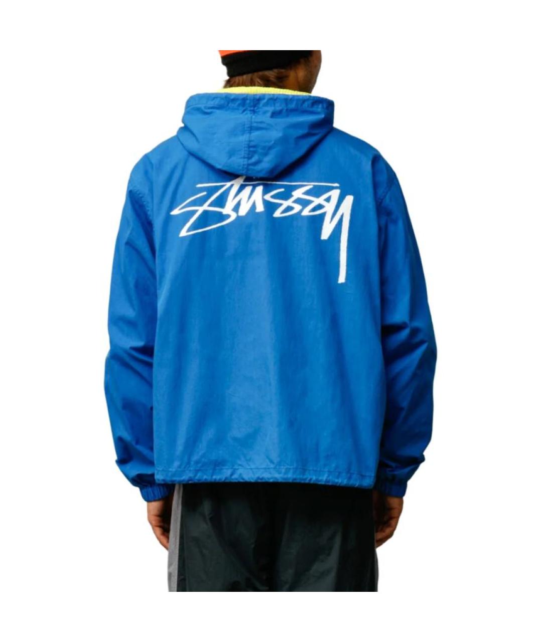 STUSSY Синяя куртка, фото 5