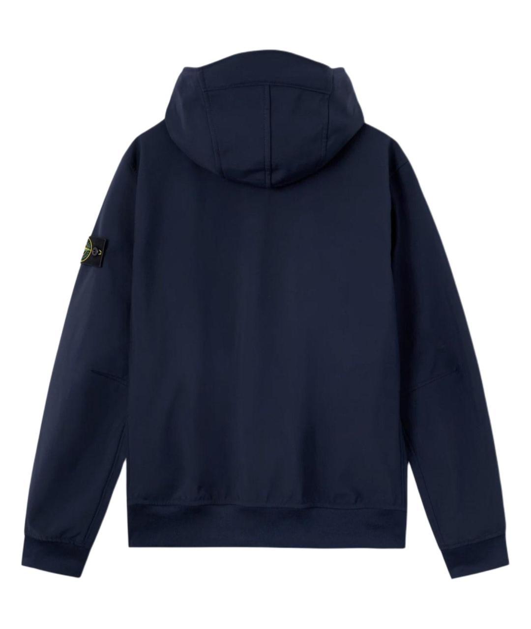 STONE ISLAND Темно-синяя куртка, фото 2