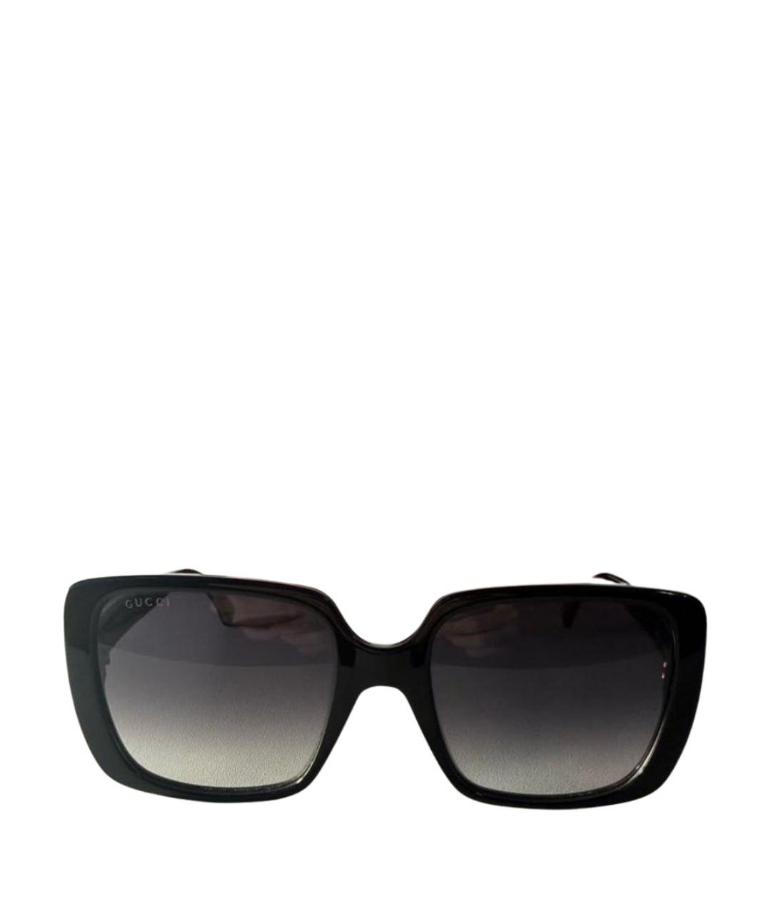 GUCCI Черные солнцезащитные очки, фото 1