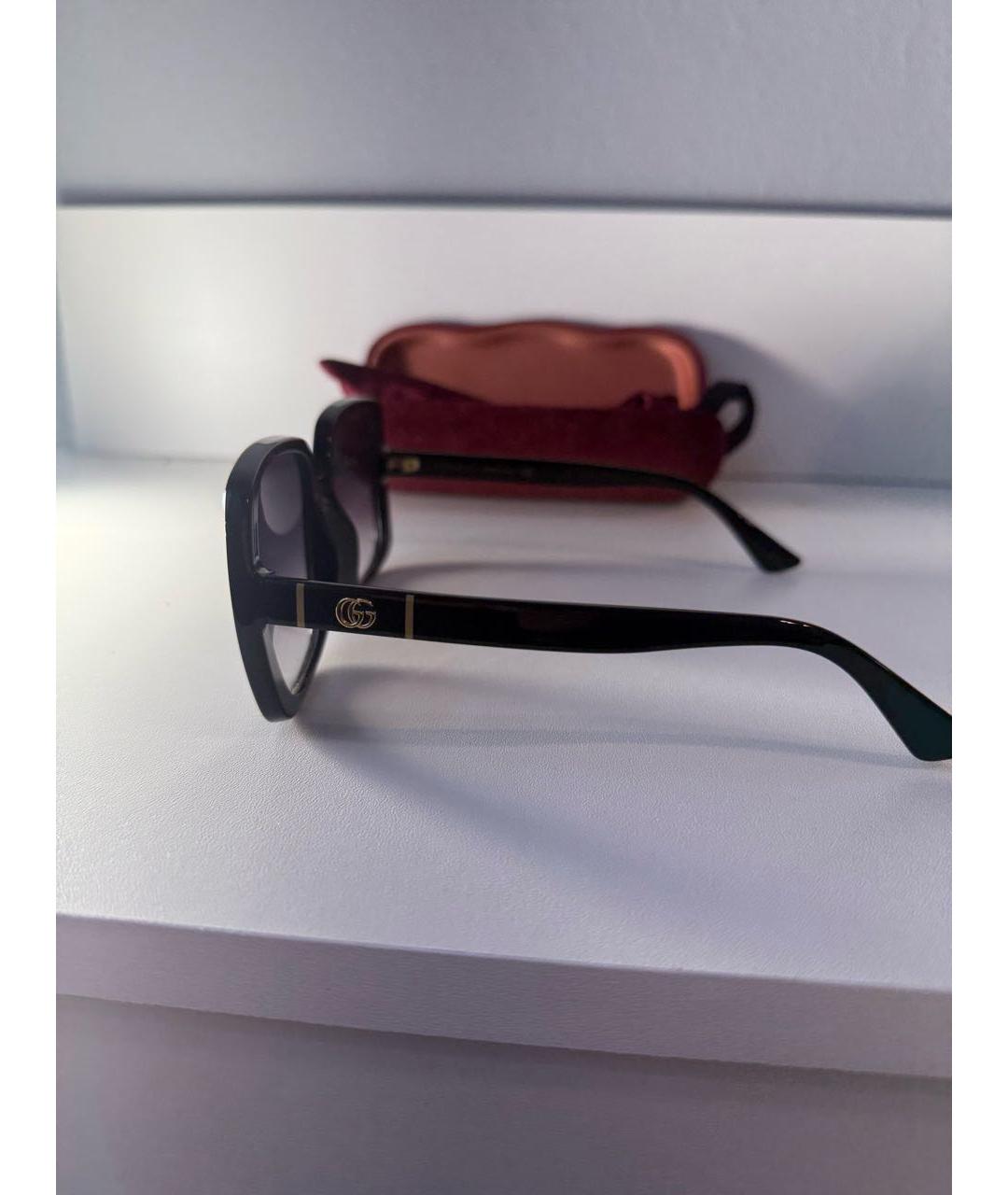 GUCCI Черные солнцезащитные очки, фото 3
