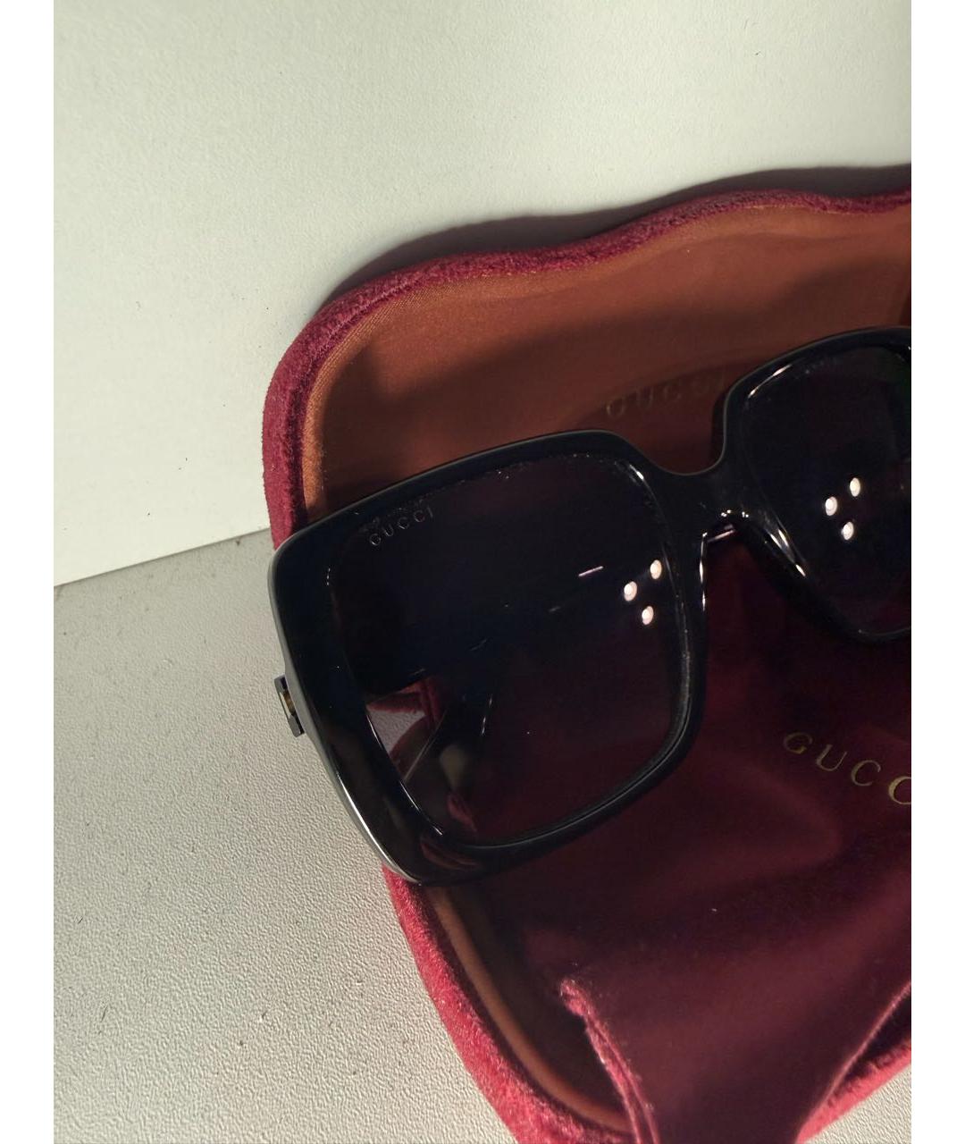 GUCCI Черные солнцезащитные очки, фото 6
