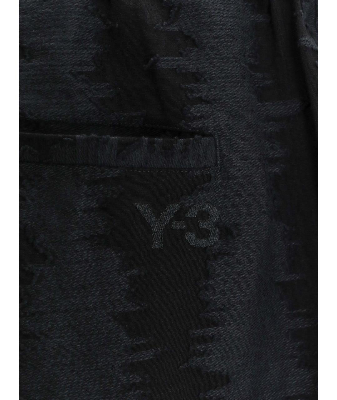 Y-3 Черные повседневные брюки, фото 3