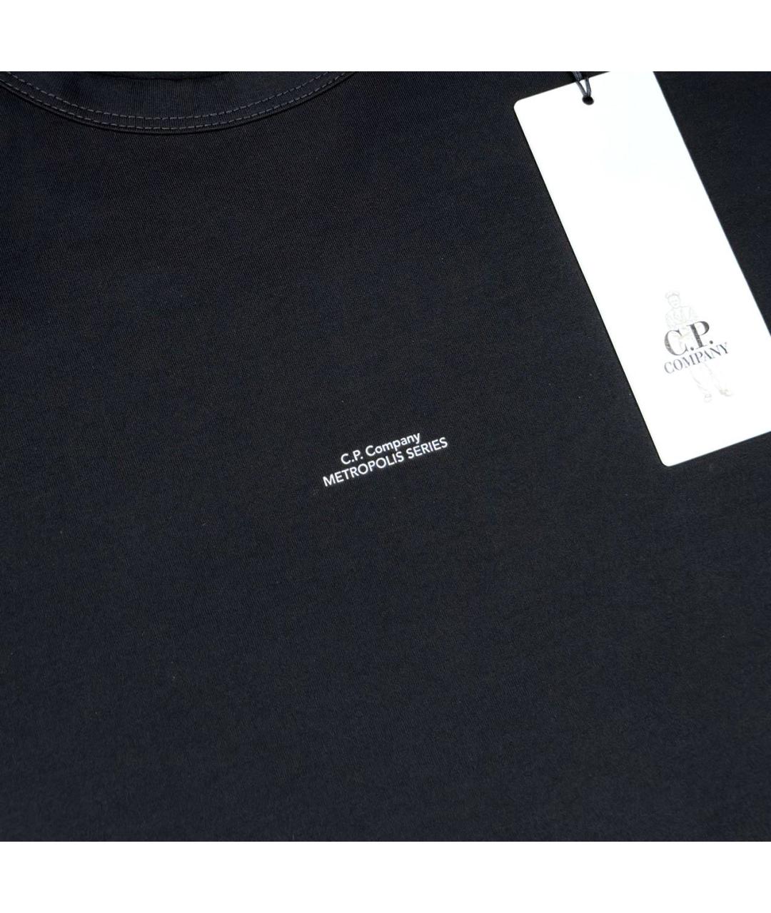 CP COMPANY Черная футболка, фото 2
