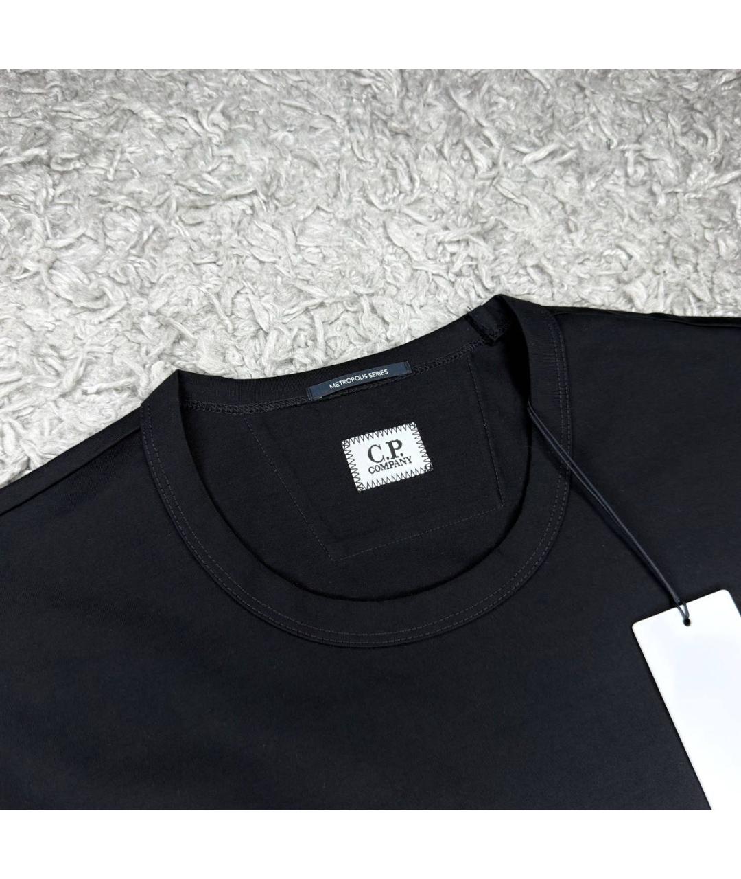 CP COMPANY Черная футболка, фото 3