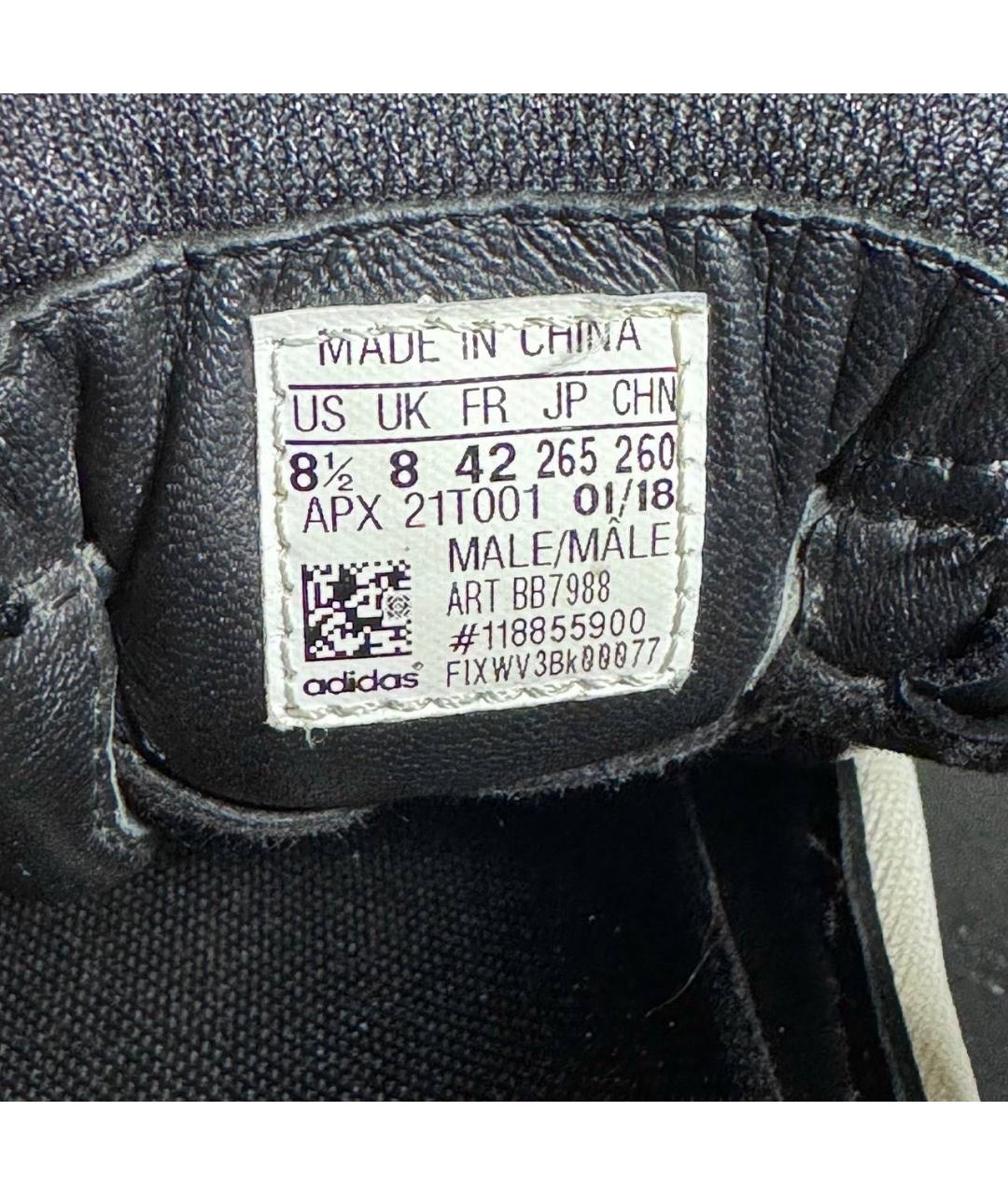 ADIDAS X RAF SIMONS Мульти текстильные низкие кроссовки / кеды, фото 5