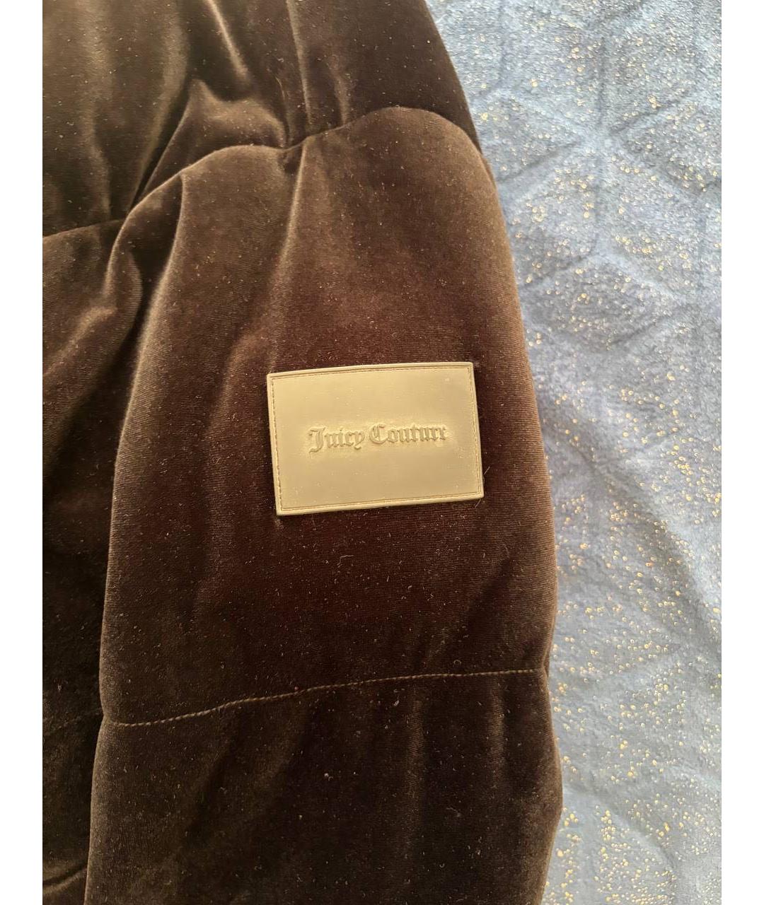 JUICY COUTURE Черная бархатная куртка, фото 4