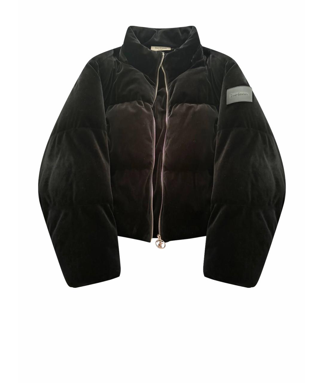 JUICY COUTURE Черная бархатная куртка, фото 1