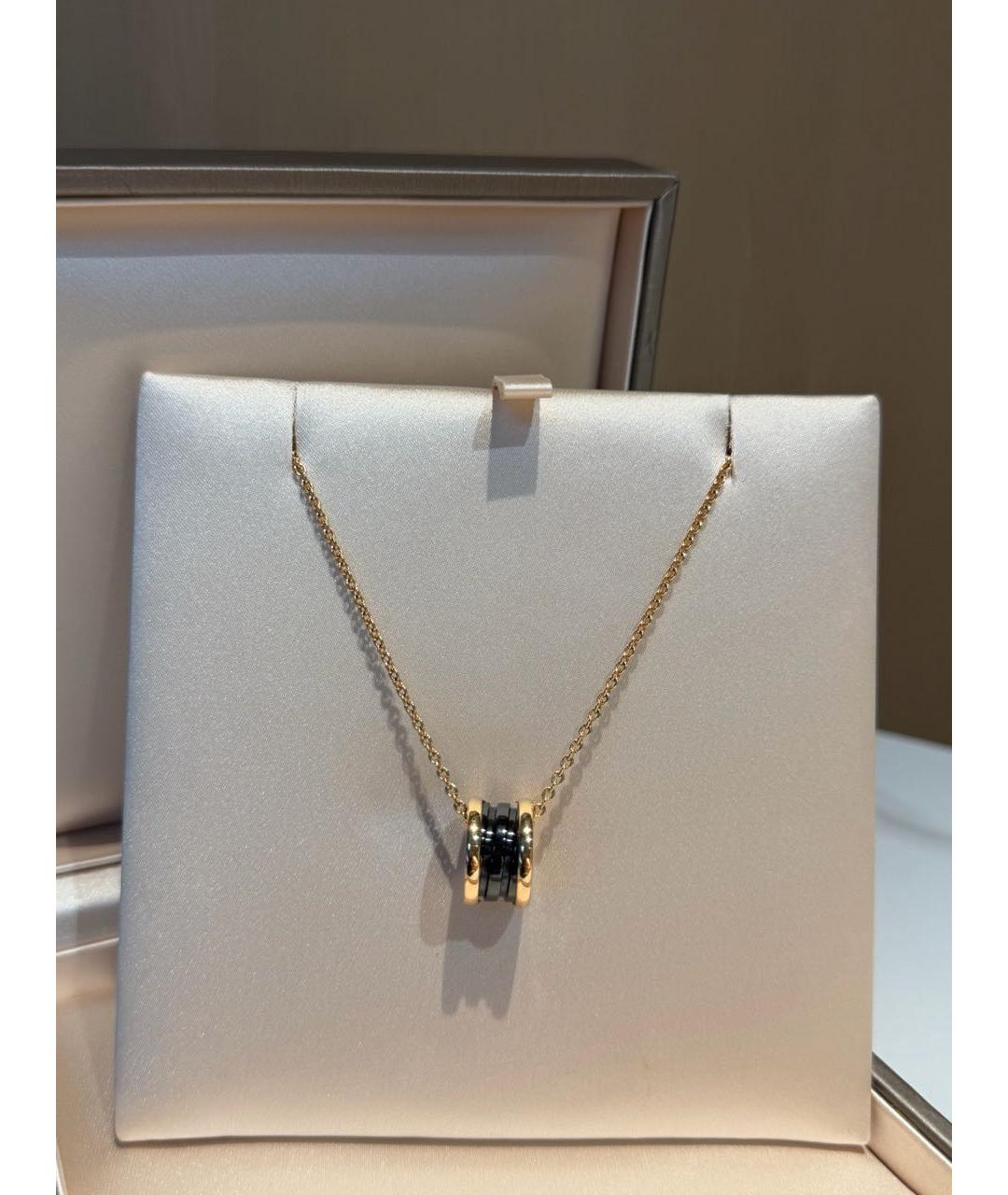 BVLGARI Золотая подвеска из розового золота, фото 5