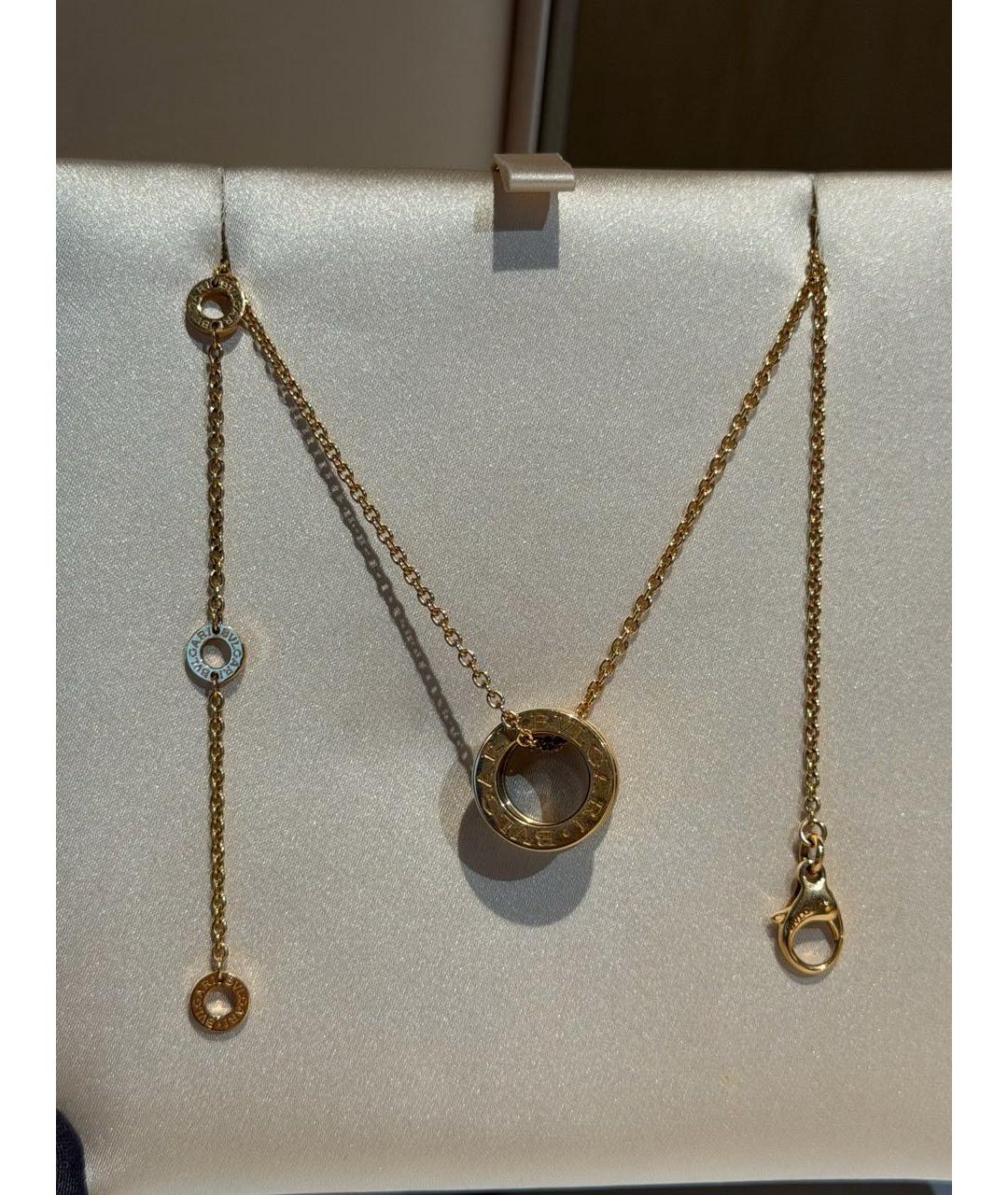 BVLGARI Золотая подвеска из розового золота, фото 4