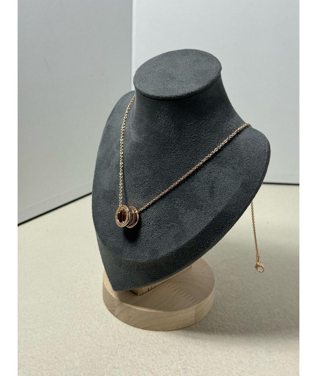 BVLGARI Золотая подвеска из розового золота, фото 3