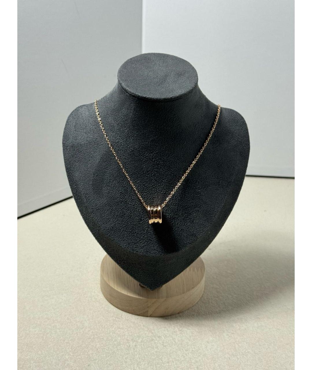 BVLGARI Золотая подвеска из розового золота, фото 7