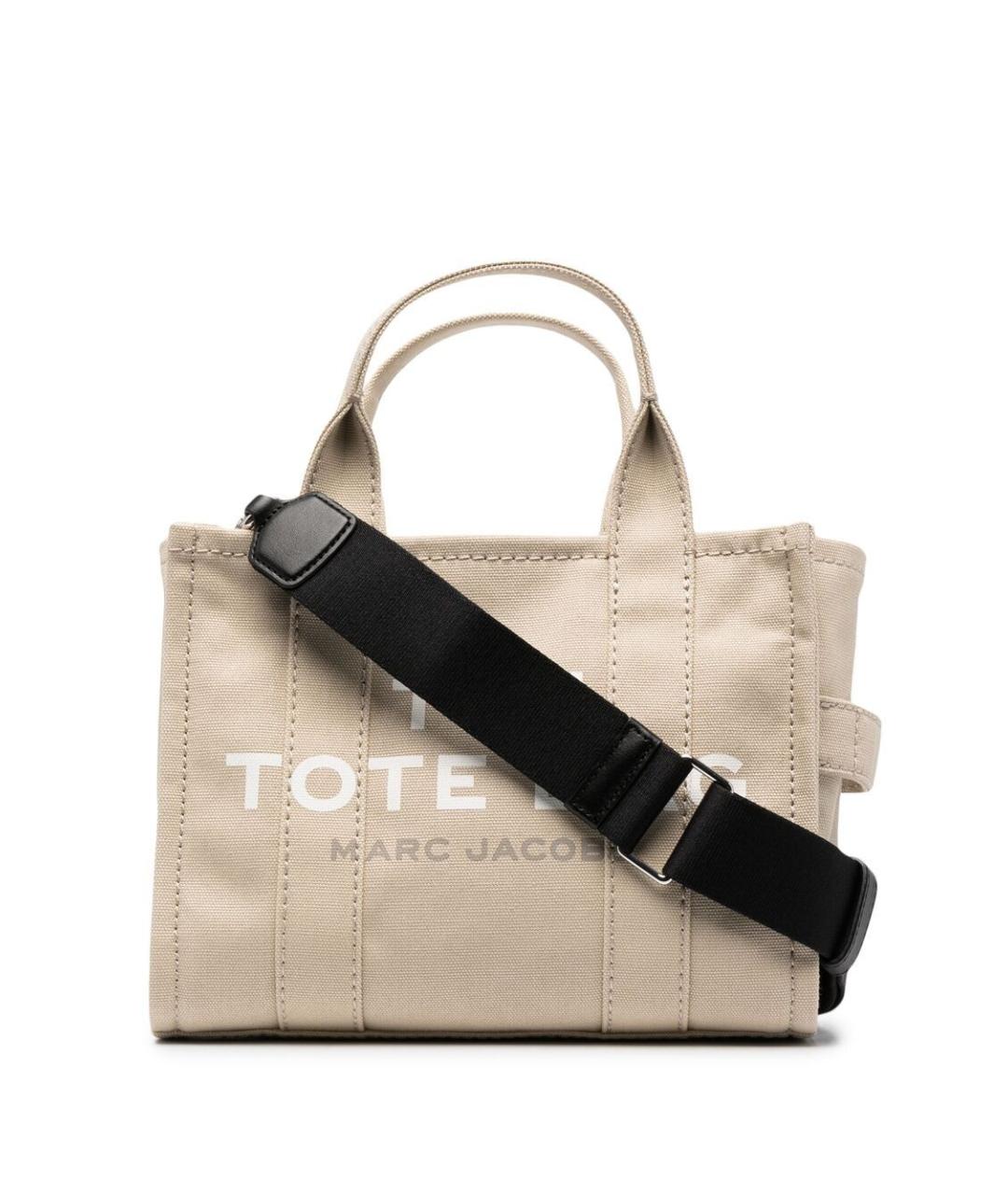MARC JACOBS Бежевая хлопковая сумка через плечо, фото 1