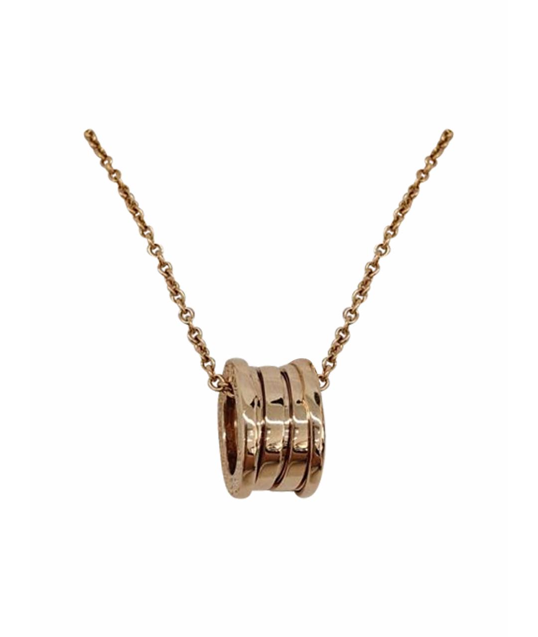 BVLGARI Золотая подвеска из розового золота, фото 1