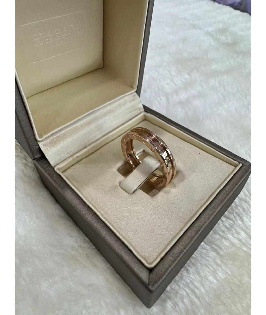 BVLGARI Золотое кольцо из розового золота, фото 2