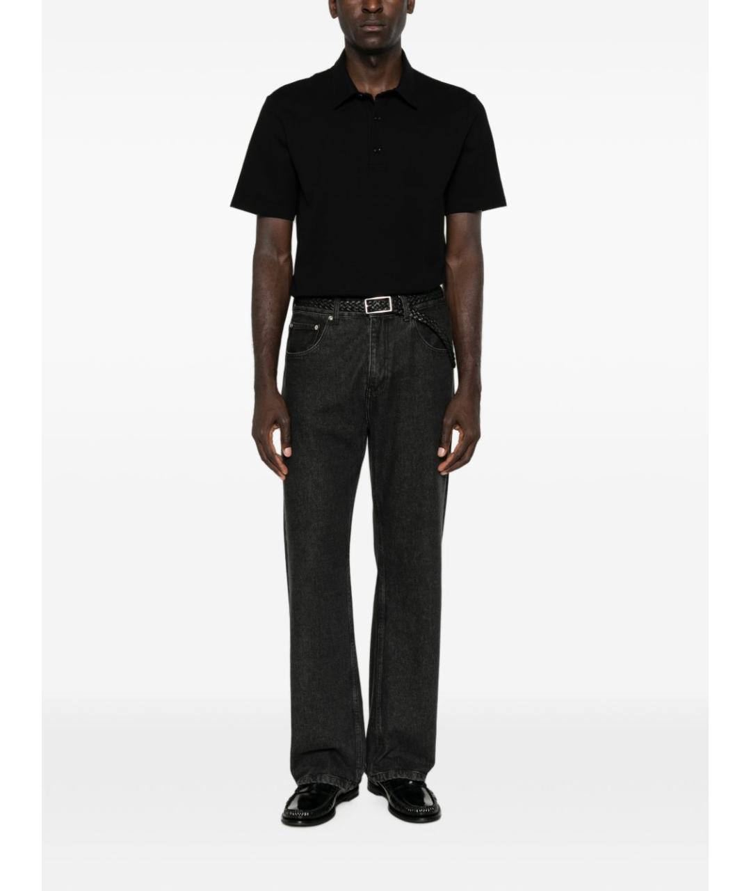 BRIONI Черная хлопковая футболка, фото 5