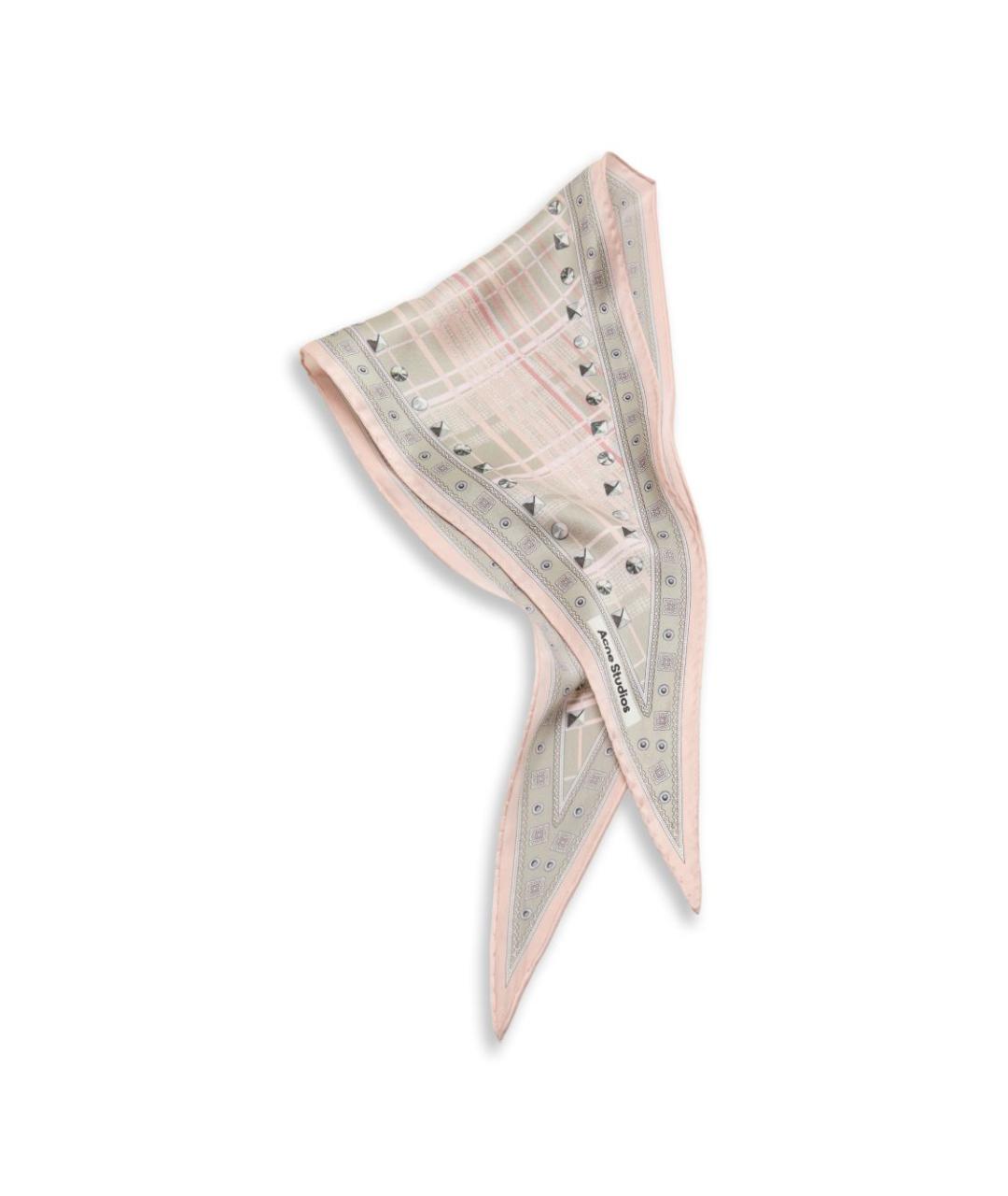 ACNE STUDIOS Мульти шелковый платок, фото 1