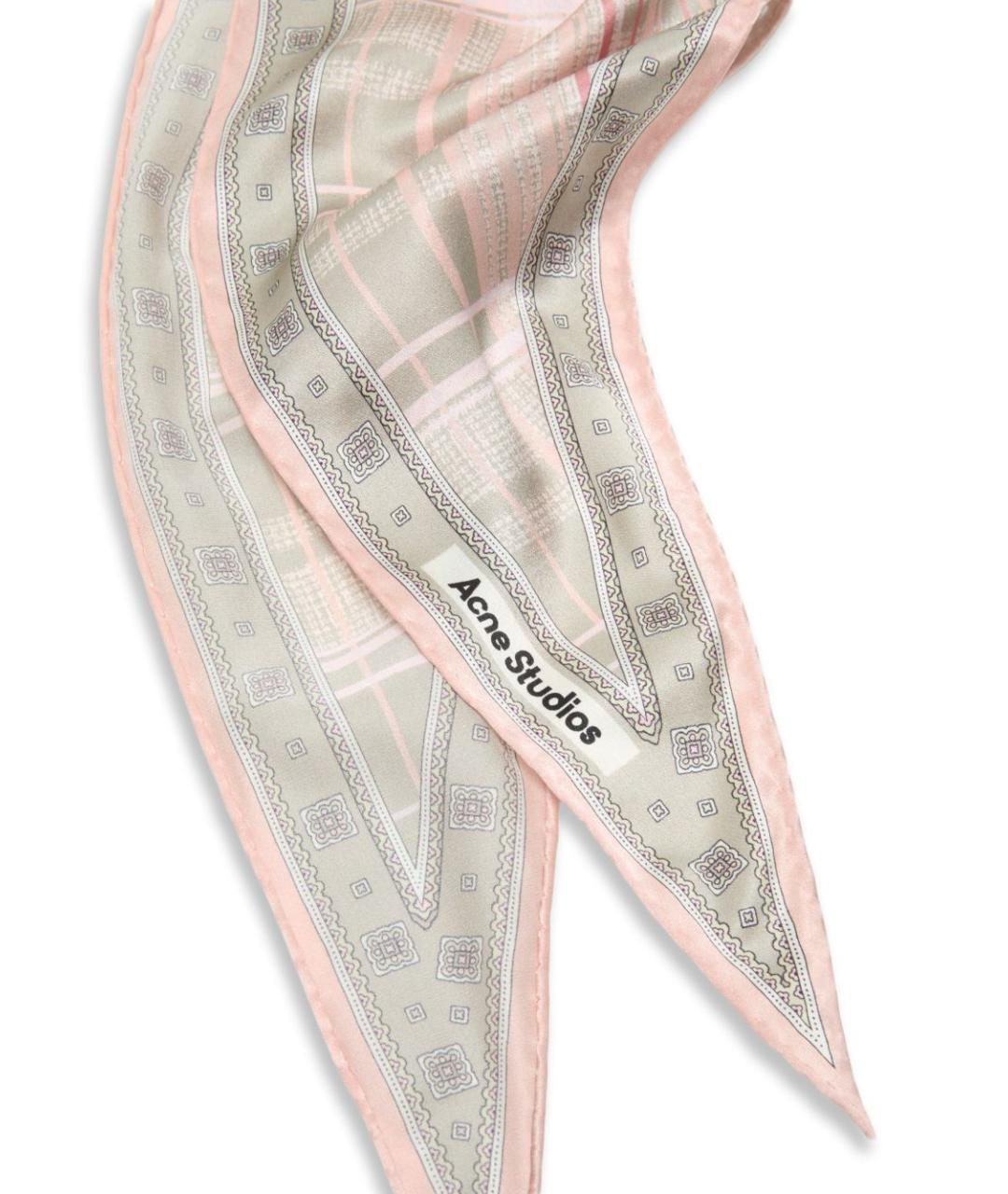 ACNE STUDIOS Мульти шелковый платок, фото 5