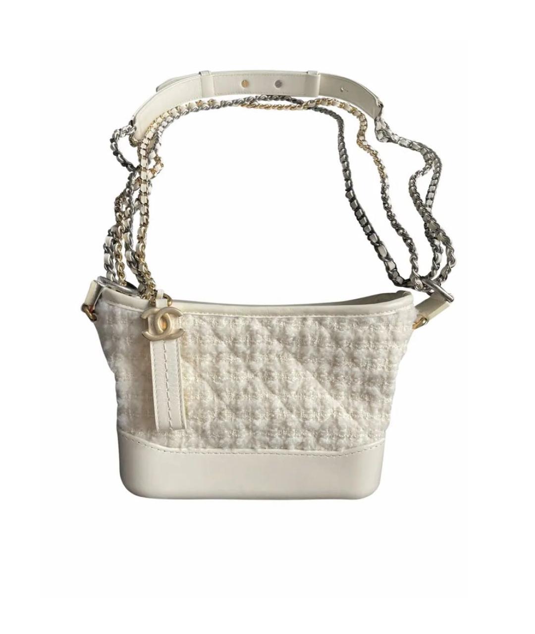 CHANEL Белая сумка через плечо, фото 1