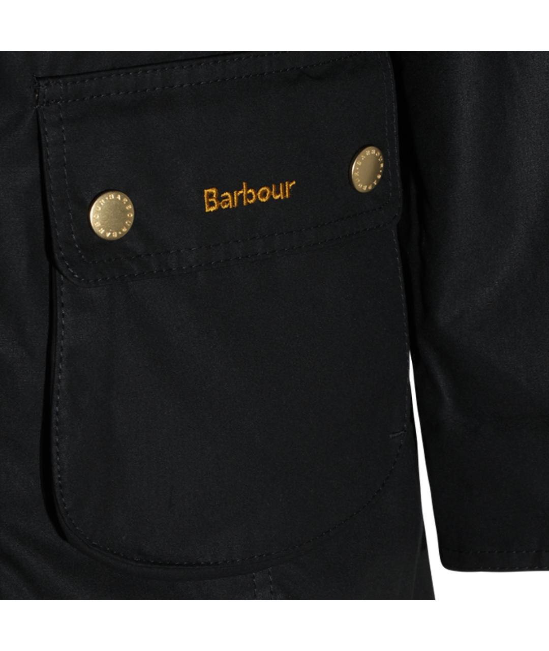 BARBOUR Черная хлопковая парка, фото 3