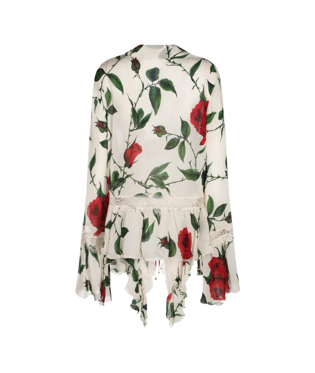 BLUMARINE Мульти вискозная рубашка, фото 2