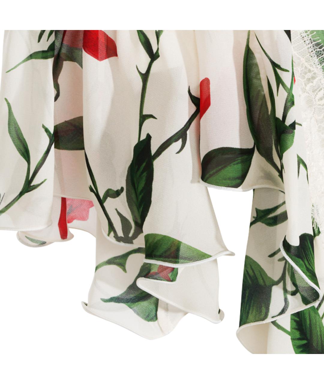 BLUMARINE Мульти вискозная рубашка, фото 4