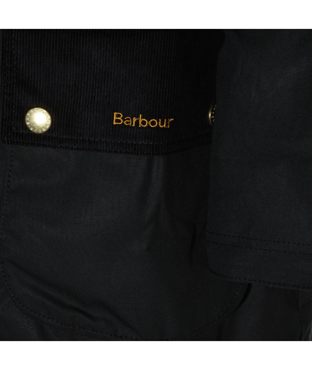 BARBOUR Черная куртка, фото 3