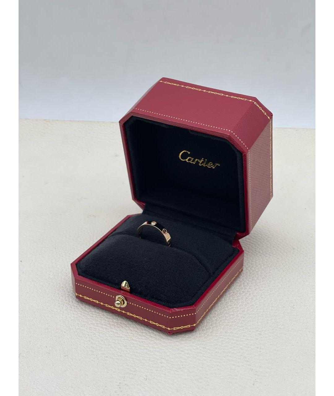 CARTIER Золотое кольцо из розового золота, фото 2