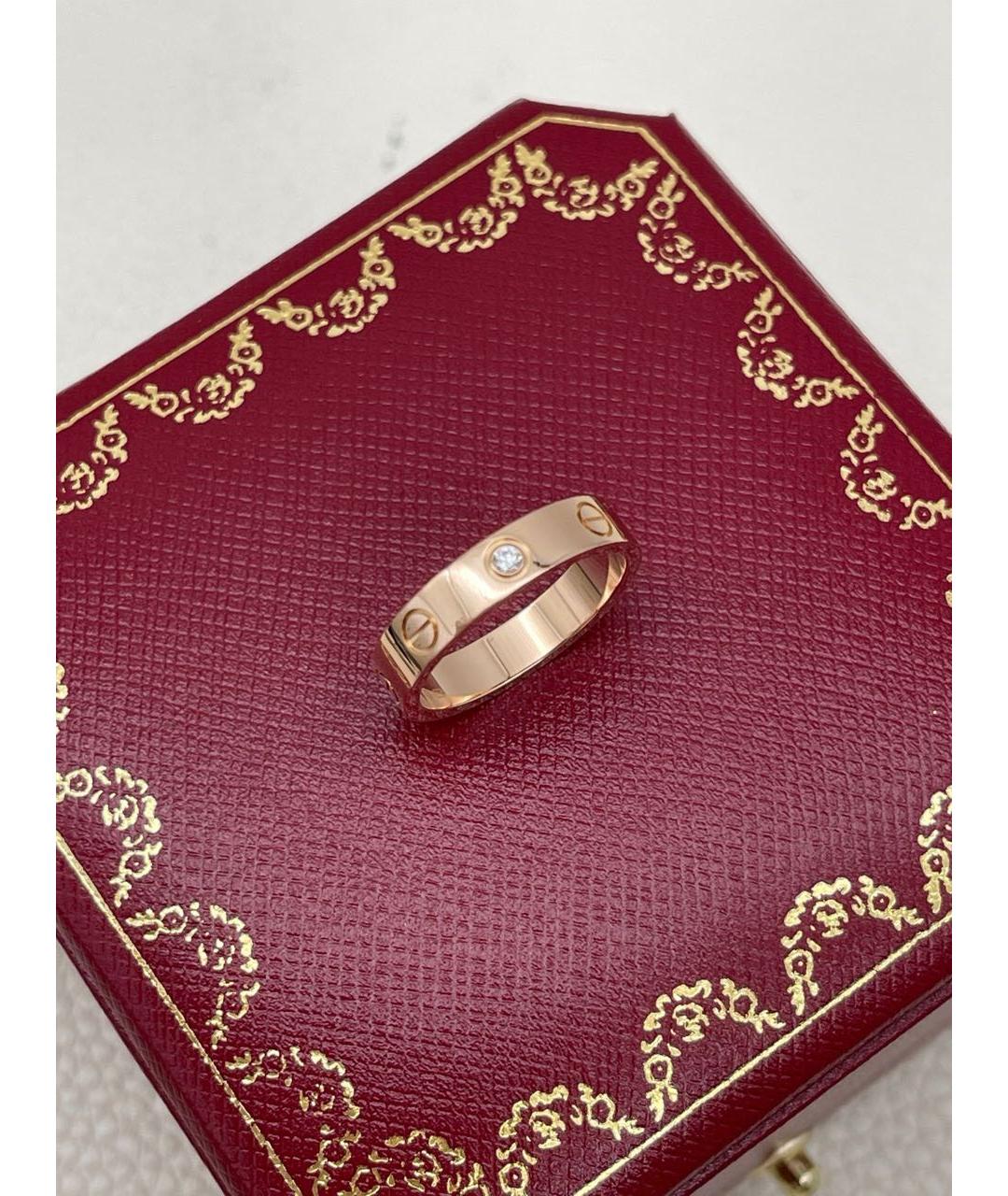 CARTIER Золотое кольцо из розового золота, фото 7
